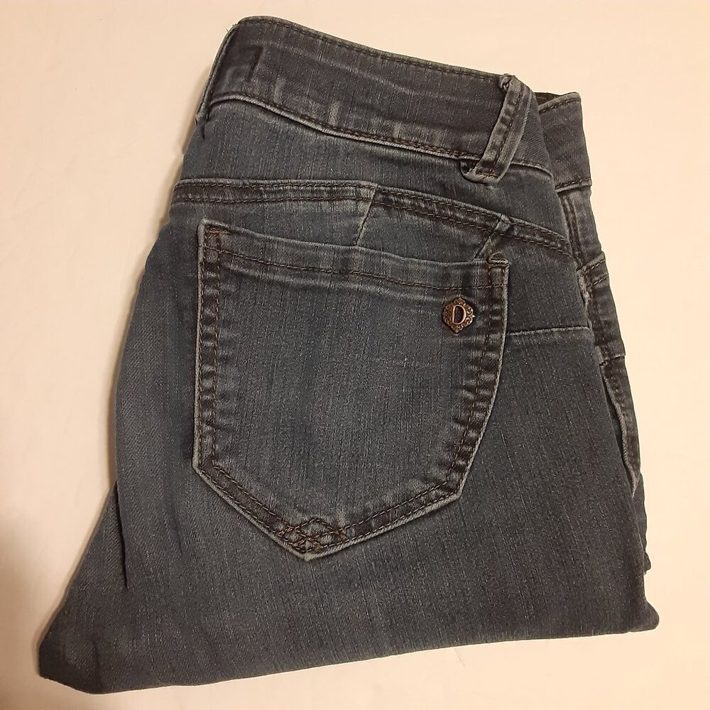 Democracy AB Solution Raw Hem Women's Ankle Length Jeans Size 2